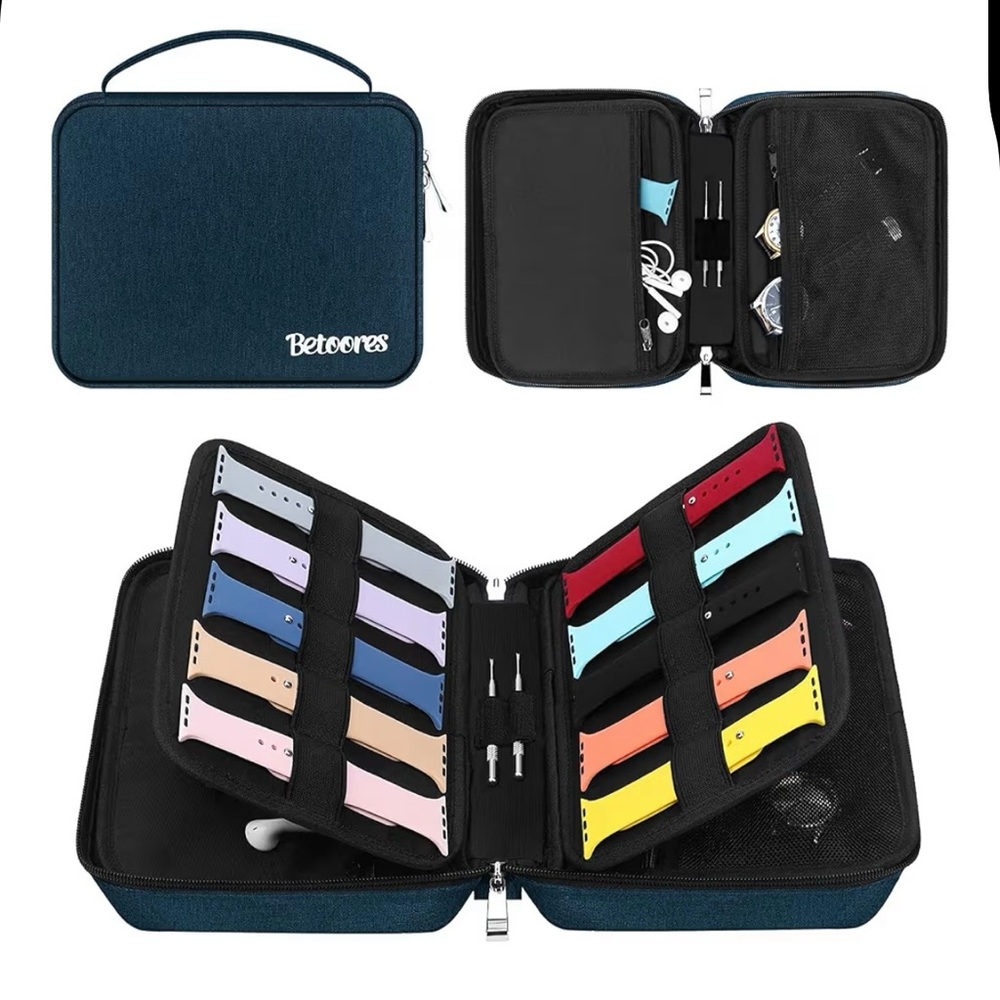 Betoores Watch Band Organizer - Holds 40 Watch Straps - Apple Watch Band Holder